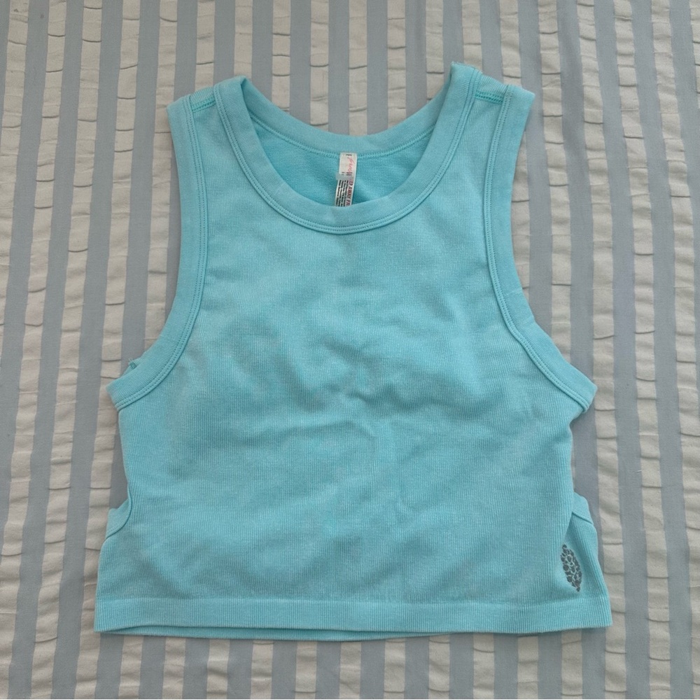 Free People Movement tank ice blue size M/L